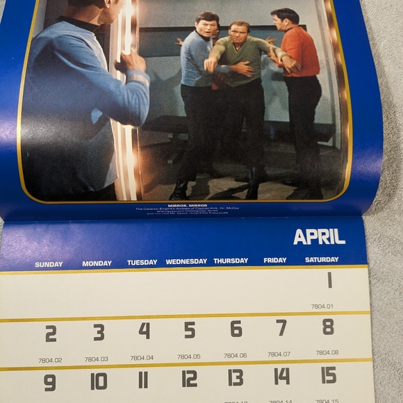Star Trek [STARDATE] 1978 Wall CALENDAR 1978 - Picture 7 of 13